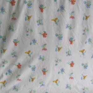 70's Double Flat Sheet - Double Bed Linens - Camper - Cabin - Double Bed Sheet